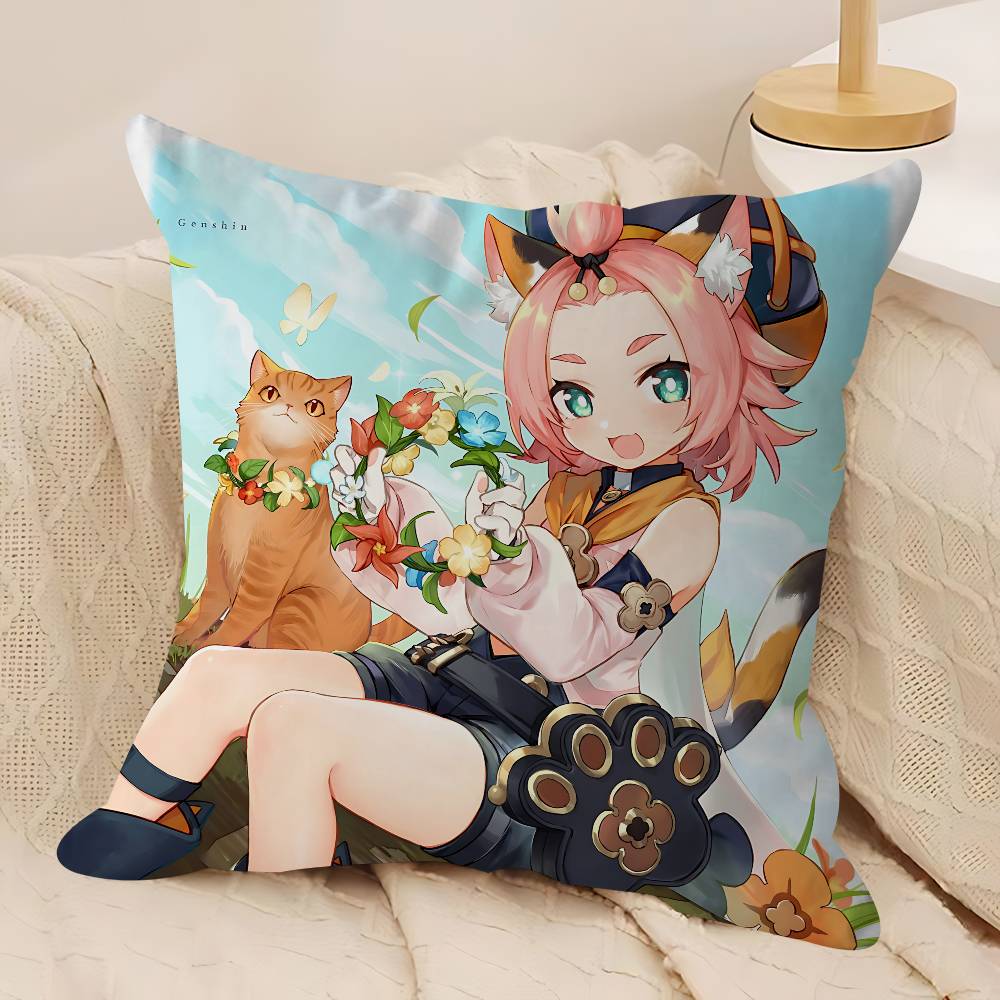 D-diona K-katzlein 45*45cm Cushion Cover Pillow Cover Decor Pillowcase Home Pillowcase For Couch Pillow