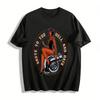 Route To The Hell And Back Turbo Pinup Graphic Tee Pure Cotton T-shirt