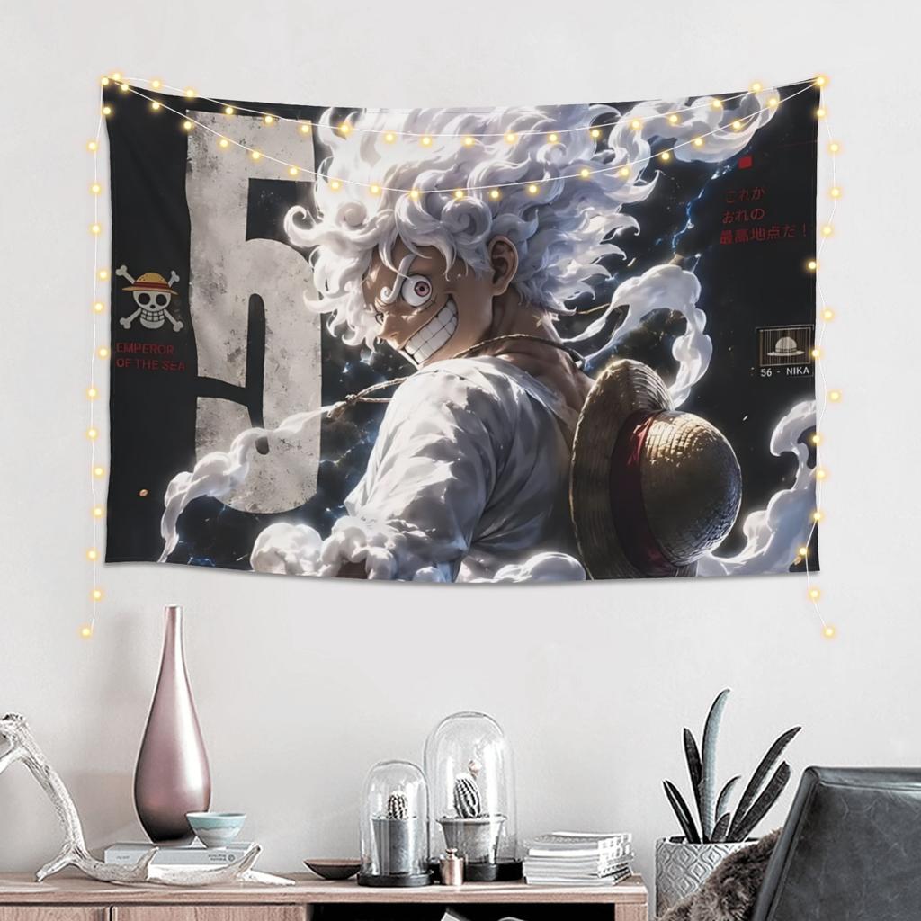 Cutecore Anime One Pieces Tapestry Bedroom Decoration Wall Hanging Blanket Tapestry Cool Stuff For Room
