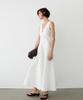 Masimodutti Fluid Linen Midi Dress