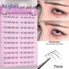 Little Fox Natural Look Comic Eyes: Ultra-Fine, Messy, Wild Eyelashes for a Bare-Faced Appeal.
