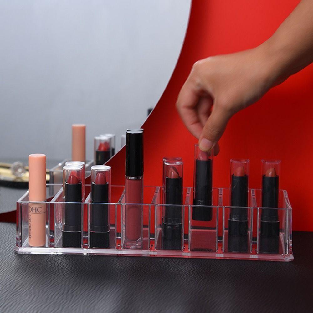 Detachable Acrylic Cosmetics Storage Box Transparent Jewelry Make Up Organizer for Home