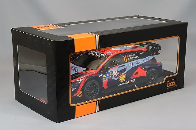 IXO Hyundai i20 N Rally 1 2023 Central European Rally Winner Widag 1/18 #11 T. Neuville/M.