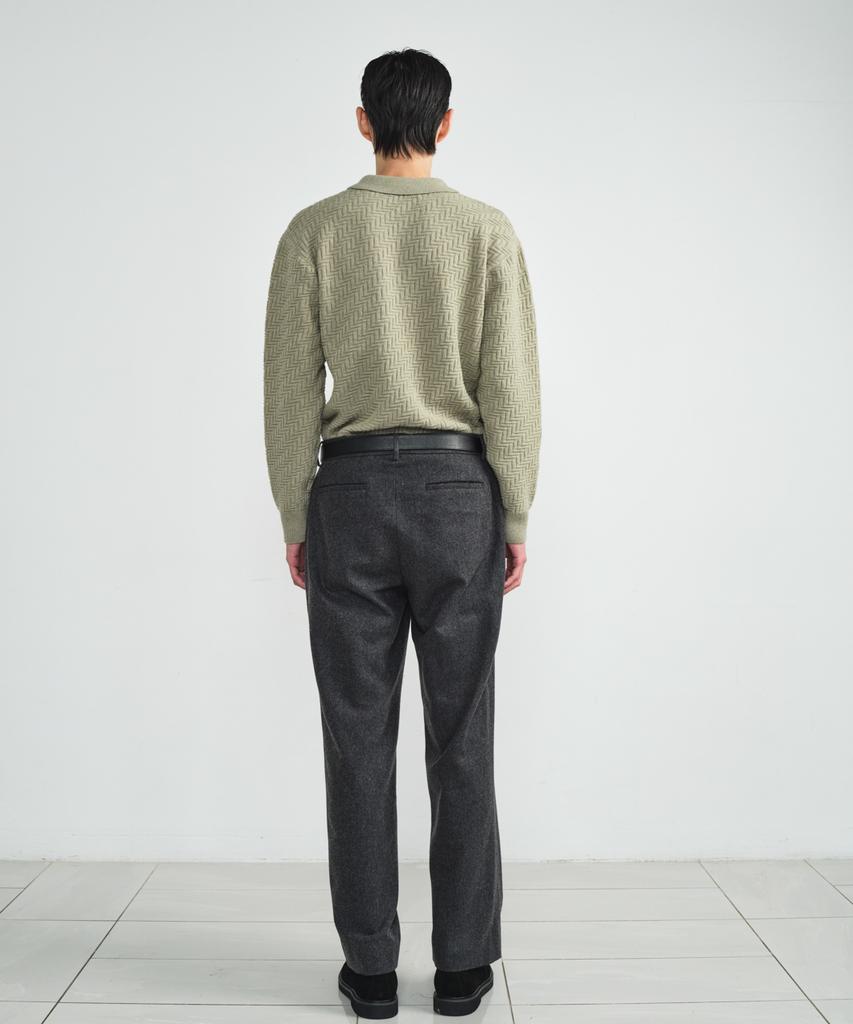 Bibeleude Classic Wool Trouser Gray