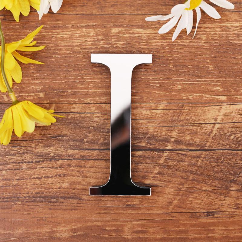 

Акриловое зеркало английская буква EVA 3D наклейки на стену DIY украшение дома