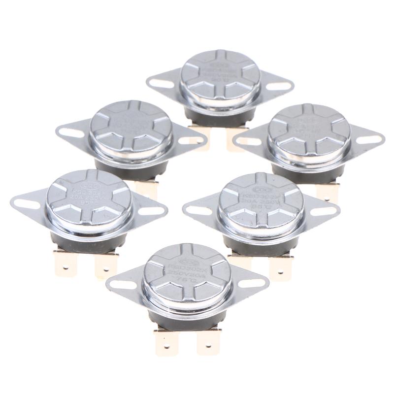 Ksd302X/T 250V20A Temperature Sensor 75-95 Degrees 4Pin Bipolar Temperature Switch Manual Reset Heater Thermostat
