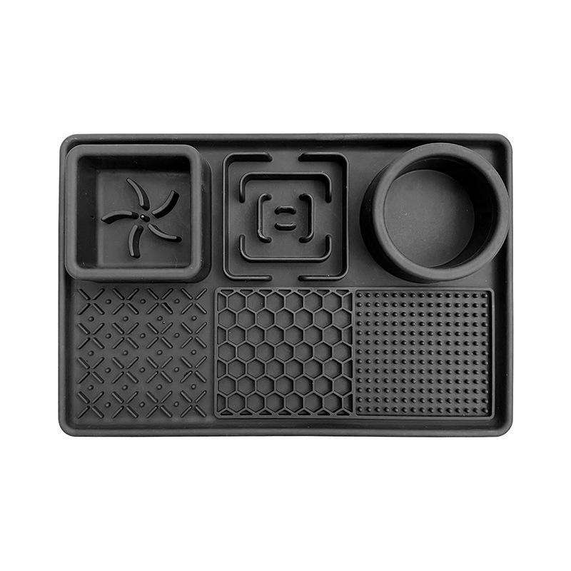 Silicone Non-Slip Waterproof Pet Feeding Mat - Easy Clean, Slow Feeder, Leakproof for Cats & Dogs