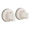 Removable Vacuum Adhesive Hook Traceless Removal Space Aluminum Bathroom Accessories Practical Home Organization