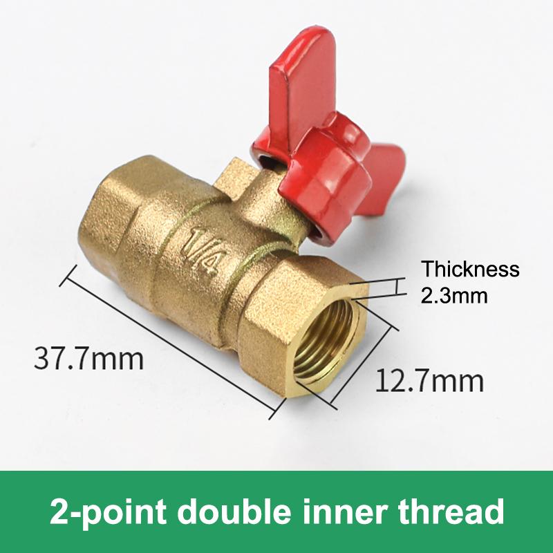 

Кінцевий запірний клапан для повітряних компресорів, різьбовий BSP, конструкція штока-метелика, латунний матеріал, придатний для води, газу, масла