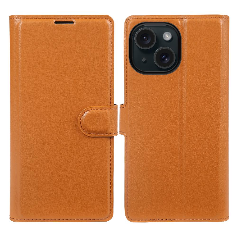For iPhone 13 Stand Case Biobased Eco-Friendly RPET RPVB Slim Phone Cover with Wallet