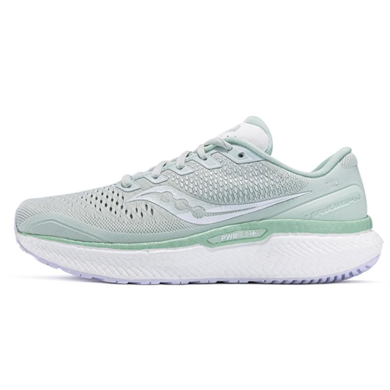 

Saucony Triumph 18 Cushioning Anti-Slip Wear-Resistant Breathability Low-Top Running Shoes Women s Light Green White Saucony S10595-101 35.5