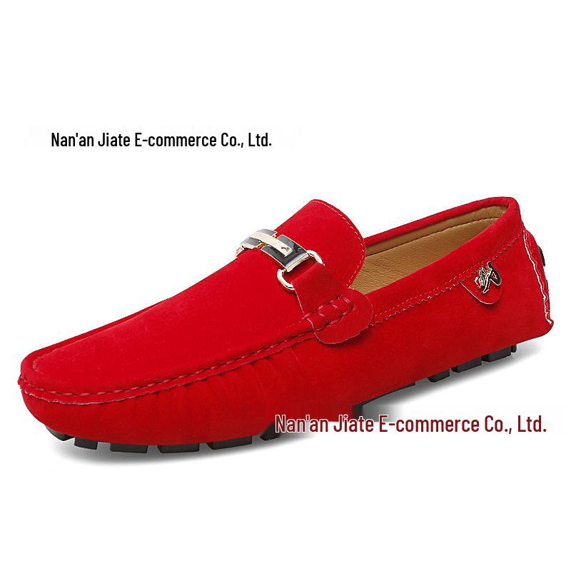 Men's Lightweight British Style Slip-On Loafers, Formal Casual Driving Shoes.