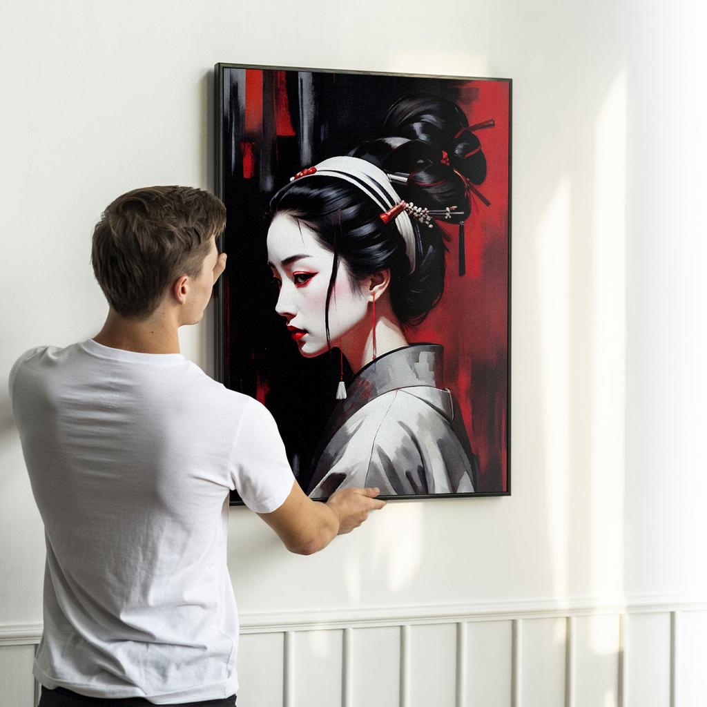 Poster Japanese Portraits In Frame