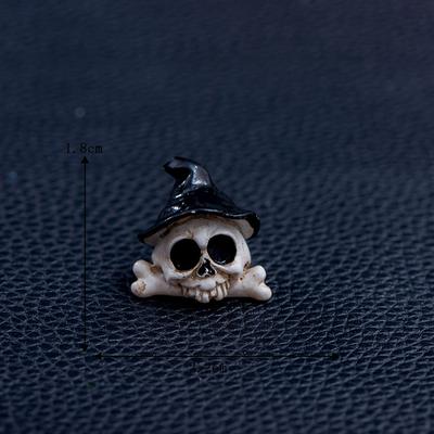 Halloween Ornament Micro Landscape Decoration Accessories Wizard Ghost Pumpkin Rabbit Bat Tree Magic House Resin Ornaments
