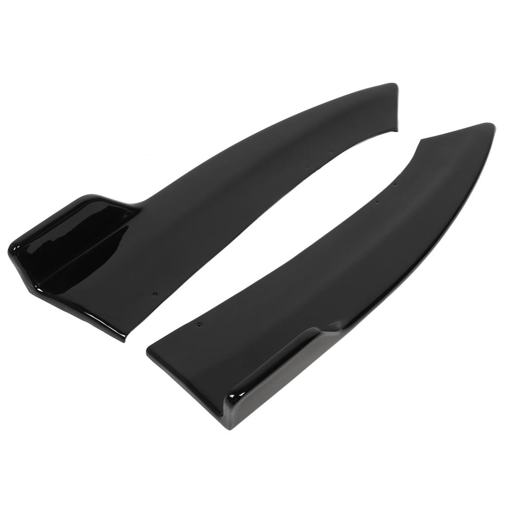 1 Pair Car Rear Bumper Diffuser Splitter Replacement for Benz C‑Class W206 AMG Line 2022 And Later Glossy Black