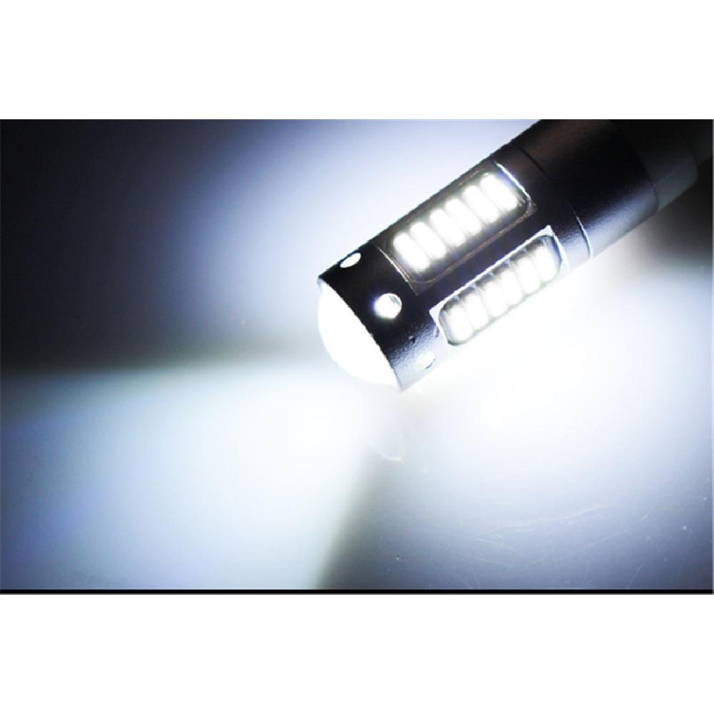 2Pcs White Pw24W Led Bulbs For Bmw F30 3 Series Drl Daytime Light