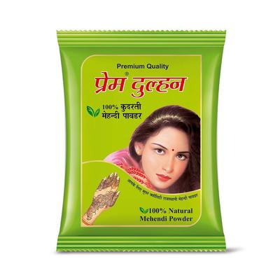 Mehendi: henné naturale (500 g), Polvere di Mehandi naturale Prem Dulhan