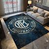 Inter Milan Football Club Logo Carpet Home Decor Printing Fashion Dormitory Decoration Room