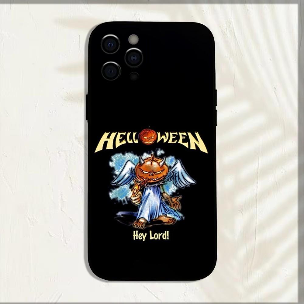 

H-Helloween Band Phone Case For Apple iPhone 15,14,13,12,11,Pro,X,XS,Max,XR,Plus,Mini Soft Black Cover iPhone13