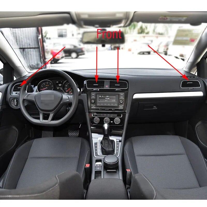 Pro VW Golf 7 7.5 MK7 MK7.5 2013- přední palubní deska vozu, zadní výstup klimatizace, výstupy klimatizace, klip na pick