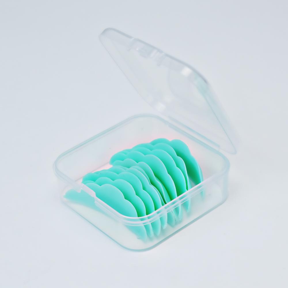 10Pcs Reusable Eyelash Lifting Kit Silicone Lamination Pad Eyelash Perm Rods 3D False Eyelashes Extension Curler Pad Makeup Tool