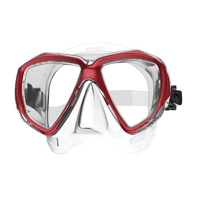 OLOEY Freediving Mask with Integrated Nose Guard