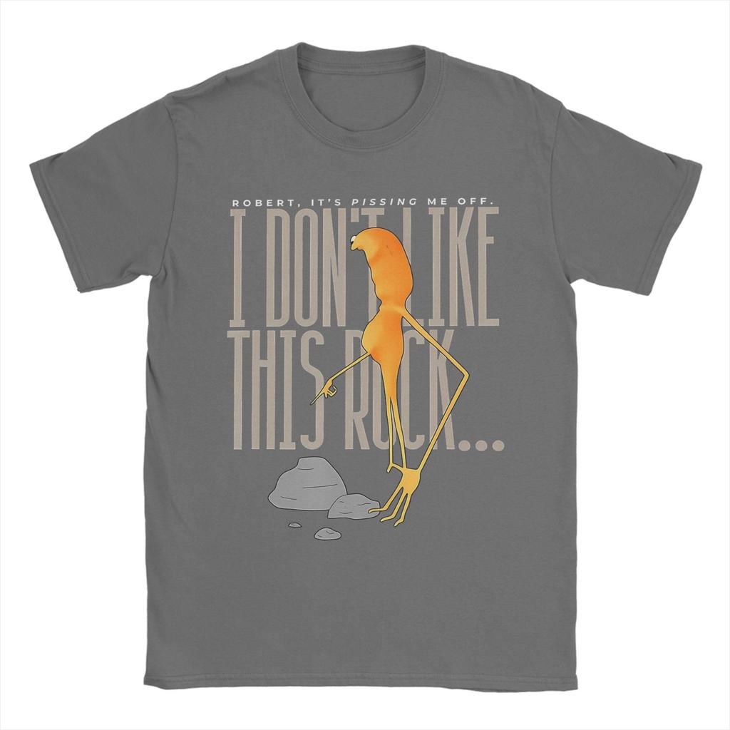 Marcus The Worm I Don't Like This Rock T Shirts for Men Cotton Vintage T-Shirts Crew Neck Tee Shirt Clothes Birthday Gift
