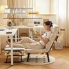 Dual-Use Folding Recliner Chair: Office Nap Bed & Summer Sofa Seat