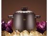 Supor High-Temperature Resistant Ceramic Stew Pot: Crack-Resistant Household Sand Pot for Soups and Stews