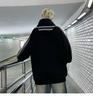 Men's Trendy American Striped Patchwork Hoodie - Autumn/Winter Casual Loose Fit for Couples