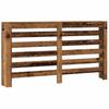 Radiator Cover with Vintage Wood Look 149 x 20 x 82 cm Engineered Wood