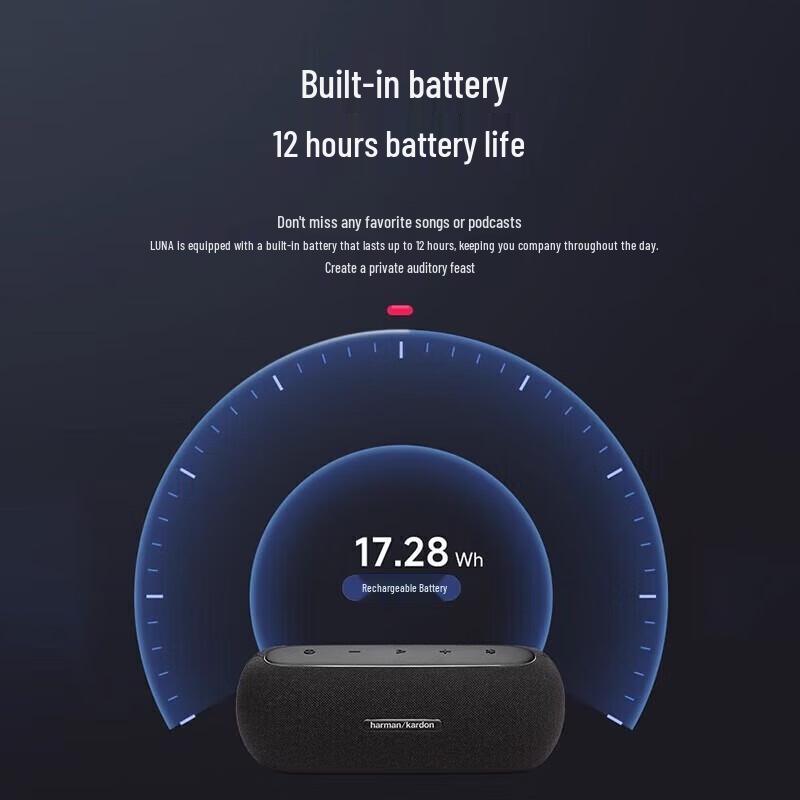 Harman Kardon LUNA Portable Bluetooth Speaker