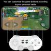 Wireless Bluetooth Controller with Joysticks Rumble Vibration Gamepad for Switch/Switch Pro Android/pc /PS3-White-