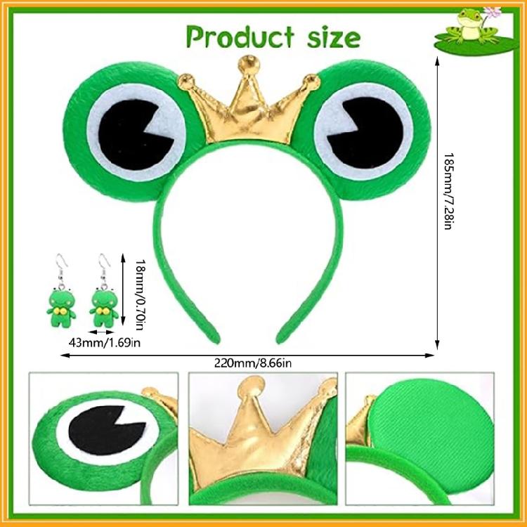 Treefrog Queen Costume Set Childrens Costumes Outfit Role Play Headpiece For Kids Birthday Party And Family Gathering Fun