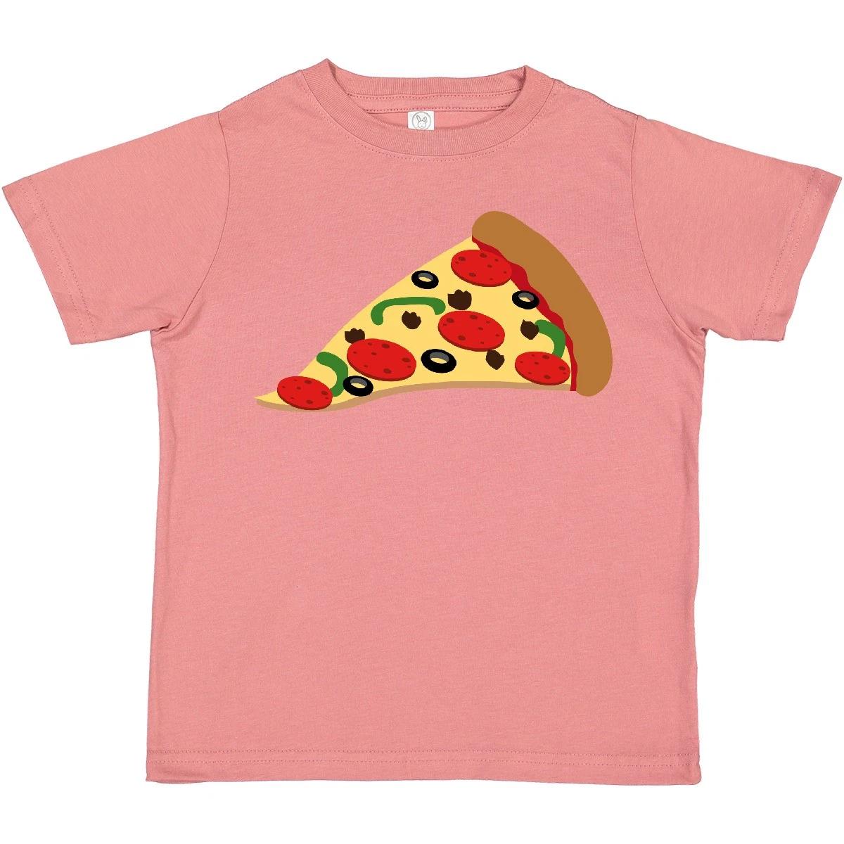 Inktastic Pizza Slice Toddler T-Shirt Pepperoni Food Snack Funny Italian Chef 110