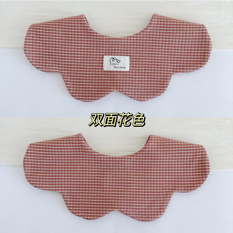 

Осень новый детский хлопковый слюнявчик детское полотенце для слюны универсальный двусторонний карман для слюны слюнявчик 0-2 года