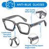 Blue Light Blocking Glasses for Square B0101 [FEISEDY] Computers, Non-Prescription, Shape, Stylish, Men's & Women's,