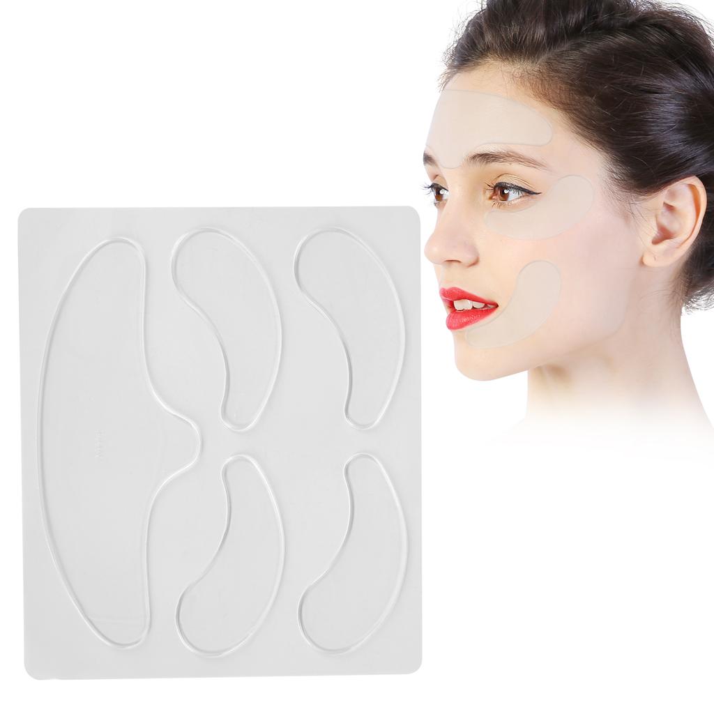 Transparent Forehead AntiWrinkle Patch Household Silicone Eye Wrinkle Smoothing Pad Set