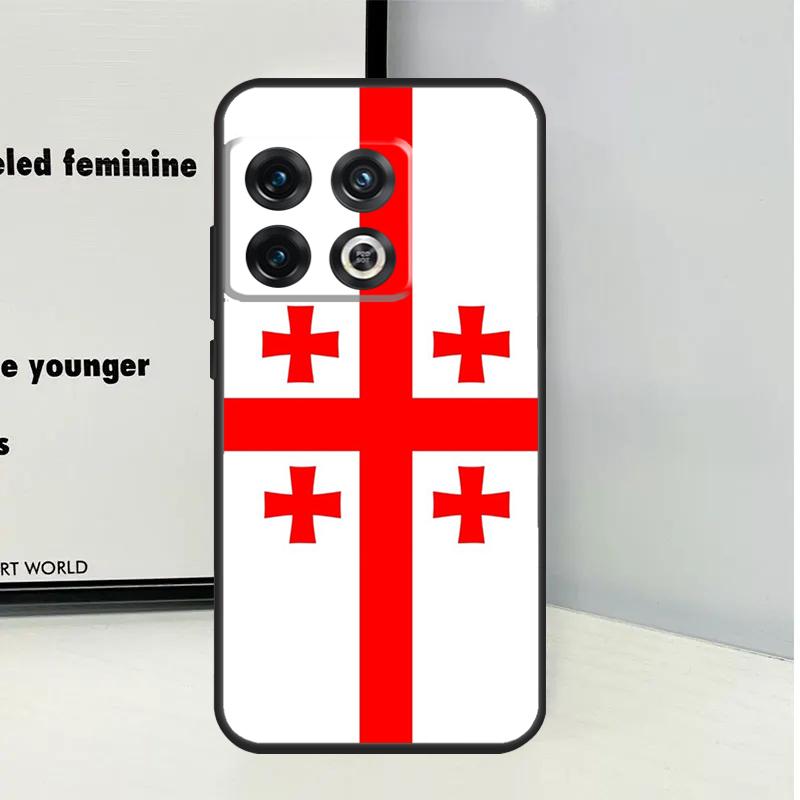 Georgia Flag For OnePlus Nord CE 5 2 3 4 Lite N20 N30 Case For OnePlus 13 12 11 9 10 Pro 10T 12R 13R 13T