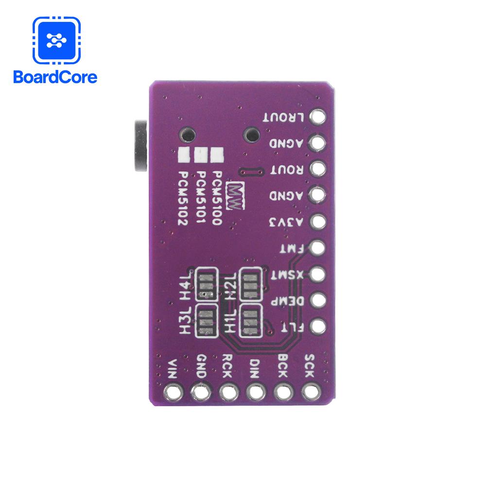 PCM5102 I2s Dac Module GY-PCM5102 I2S Player Module for Raspberry Pi PHAT Format Board Digital PCM5102A Audio Board