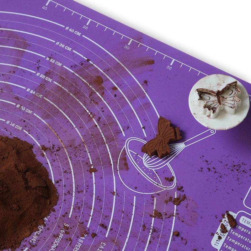 45x60cm Culinary Silicone Mat for Rolling Out Dough