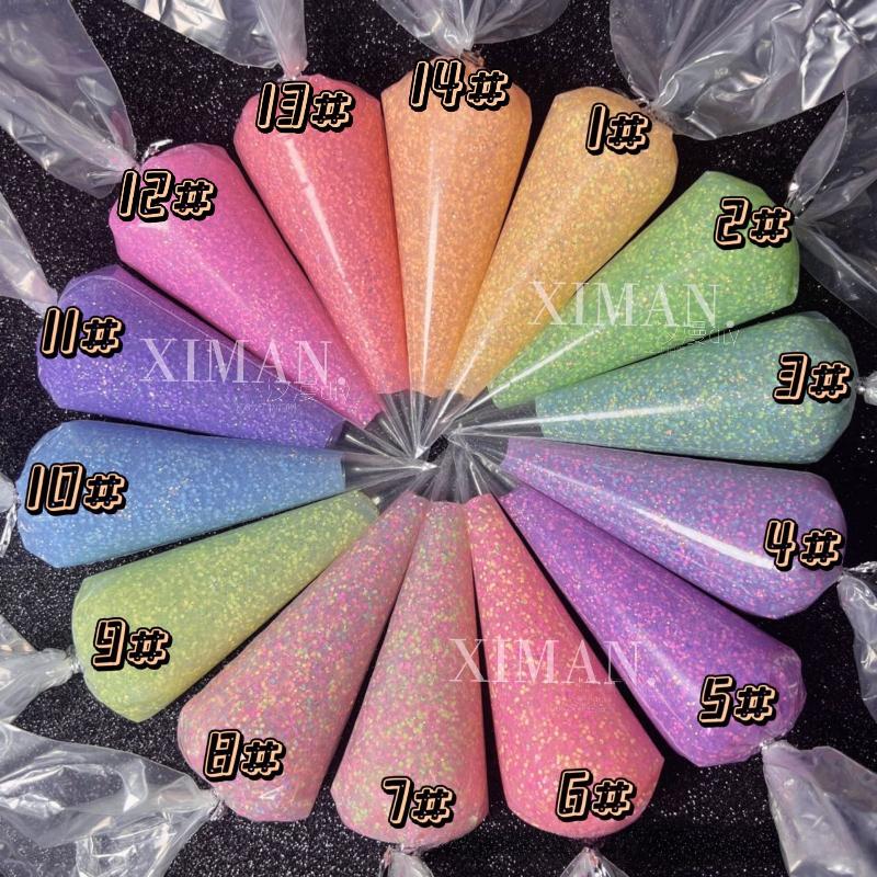 

Candy Color Crystal Cream Glue Pearl Band Sequins Handmade DIY Phone Case Hairpin Material 70g