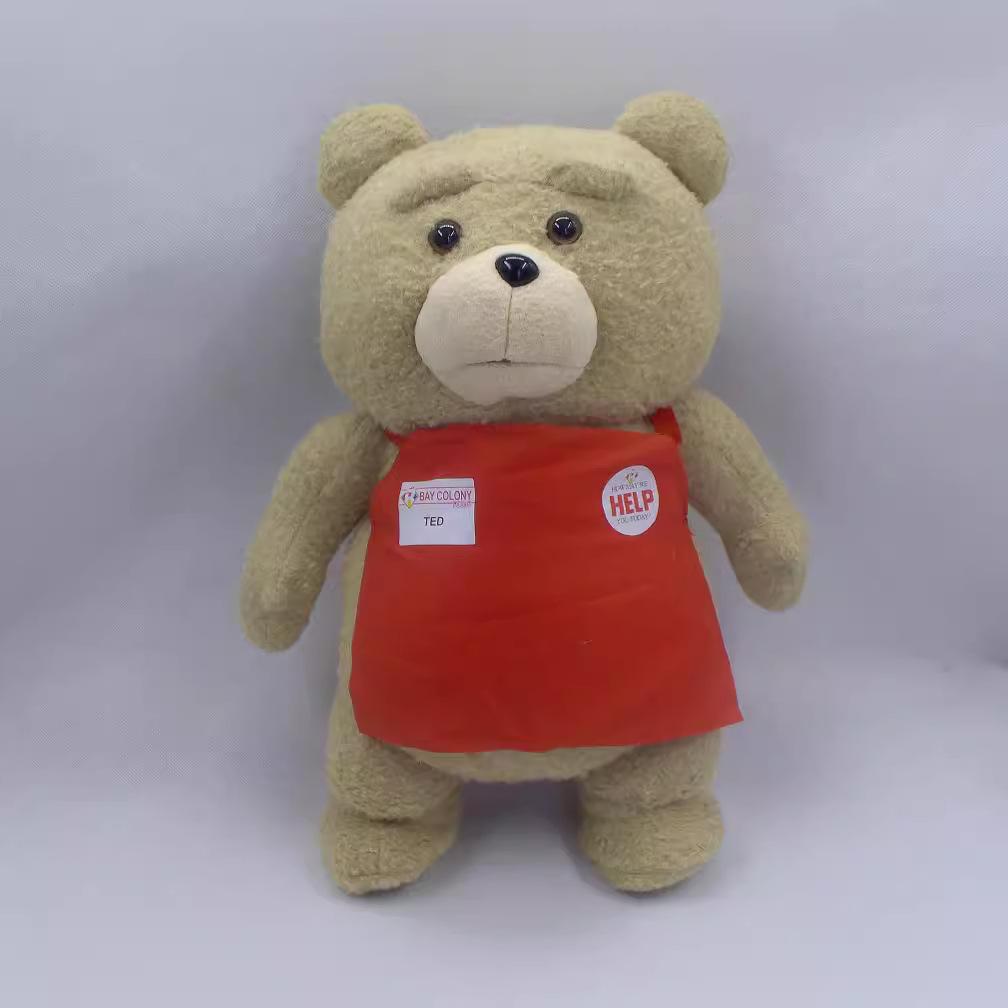 Ted2 Big Movie Cute Bear Plush Doll, Maji Bear Plush Doll Doll Throw Pillow Girl Gift