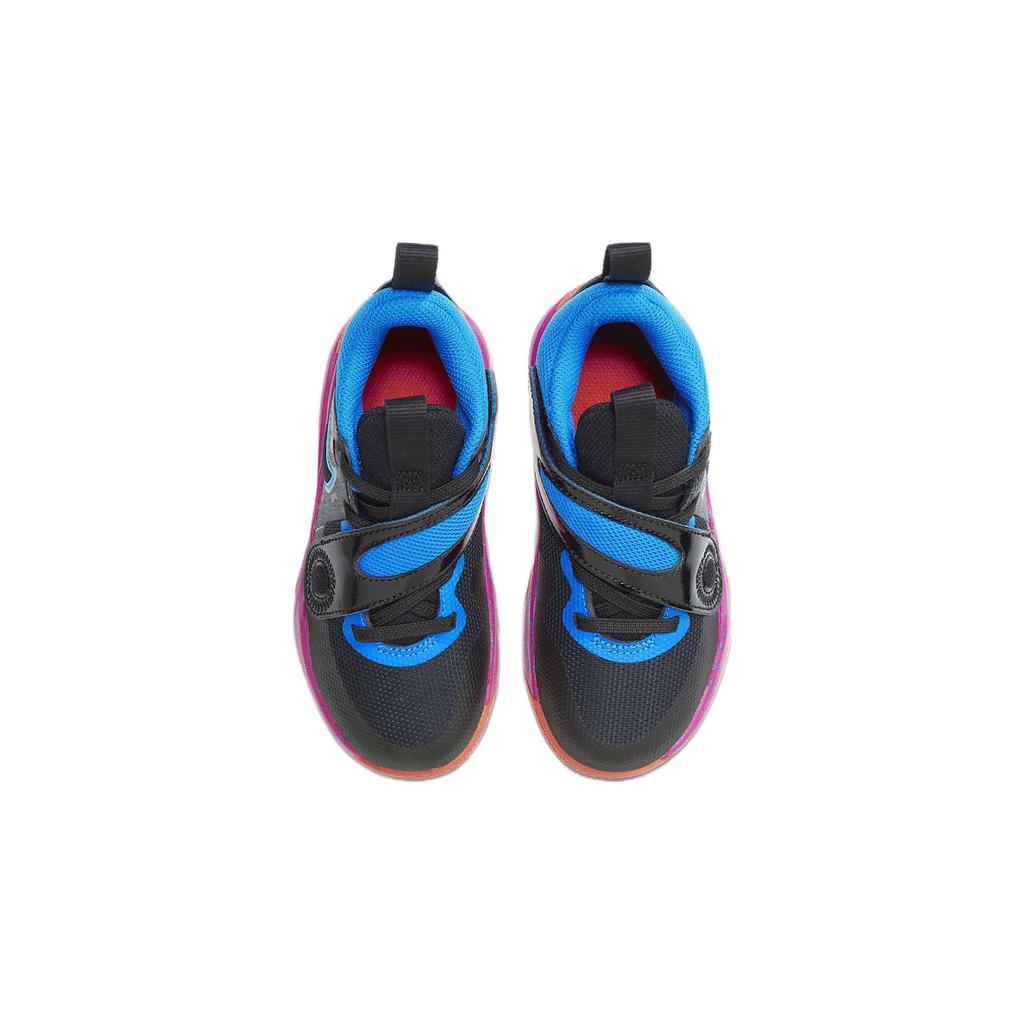 Nike Team Hustle D 11 Comfortable Sports Non-Slip Durable Low-Top Kids Basketball Shoes Kids sneakers Blue Black FD6727-001