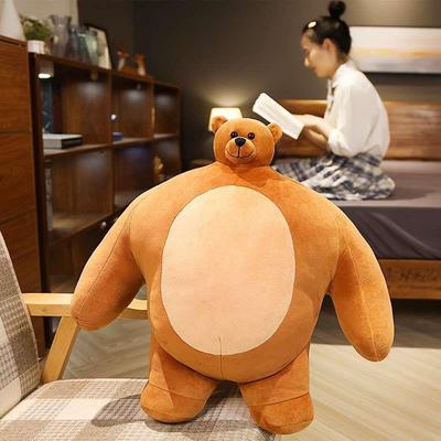 American Cute Little Bear Doll Funny Big Body Kingdom Doll Big Bear Plush Toy Throw Pillow Gift