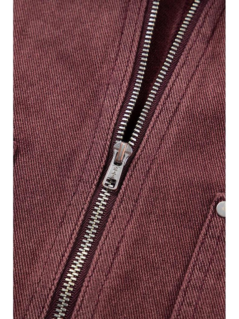 2025 Women's Winter Fashion Lapel Denim Jacket: European-American, Long Sleeve, Zippered, Cotton