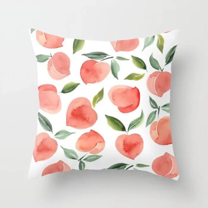 

Домашнее украшение абстрактный геометрический закат радуга розовый наволочка кровать гостиная диван офис подушка для сиденья чехол 50x50cm