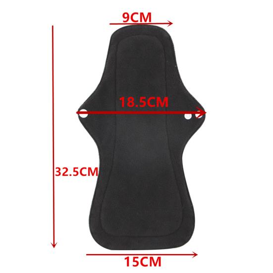 Extra-size Bamboo Cotton Menstrual Pad Reusable Washable Sanitary Panty Liner