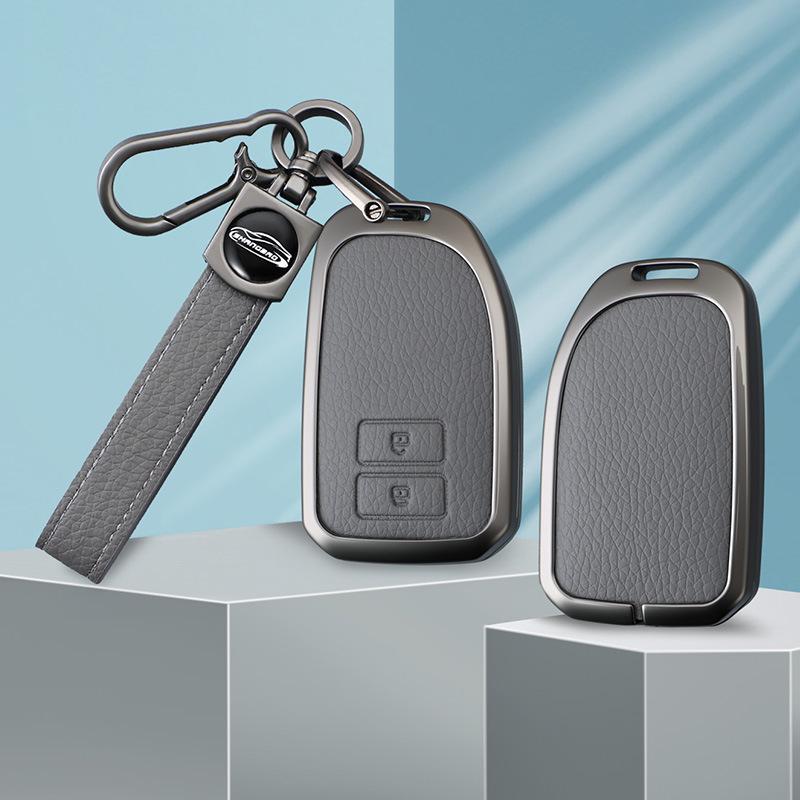 Toyota Model E Car Key Case - Elephant Gray