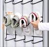 Lakymisy Kapı Askılı Duvar 24 Ayakkabı Saklama Çok Fonksiyonlu Askılı Duvara Monte Edilen Saklama Ayakkabı Dolu Küçük Eşya Ayakkabı Kancalı Ayakkabı Cep, Cepler,